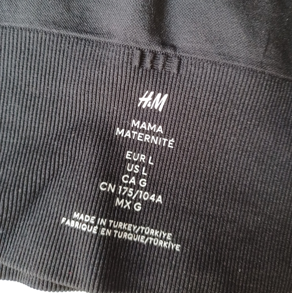 L Nursing Tank Bra H&M Black - Picture 6 of 7